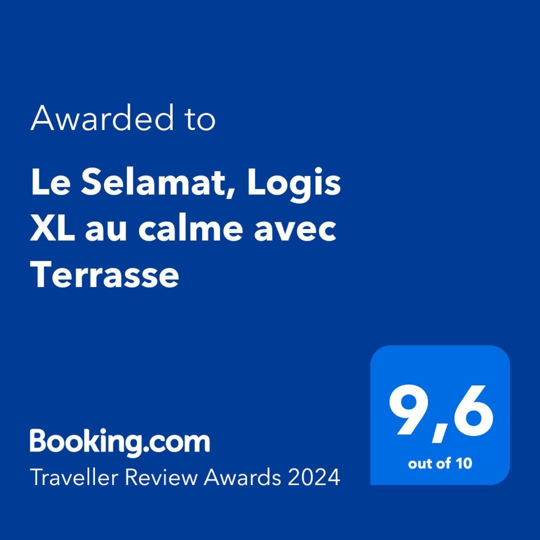 Le Selamat, Logis Xxl Au Calme Avec Terrasse قرقشونه المظهر الخارجي الصورة
